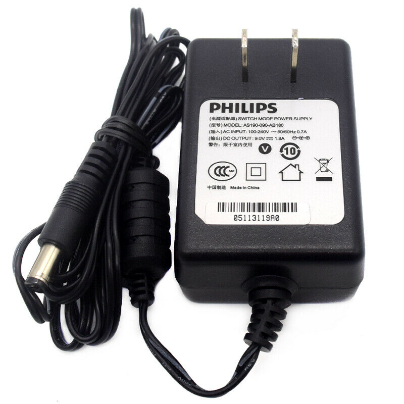 Philips Switching Power Supply AC Adapter AS190-090-AB180 9V 1.8A Model: AS190-090-AB180 Modified Item: No Country/R